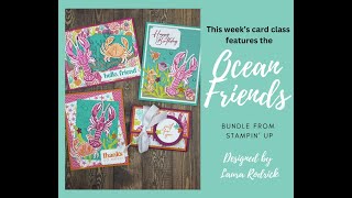 Fun, colorful Ocean Friends projects this week!