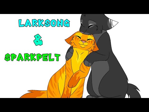 Larksong Sparkpelt Warrior Cats Speedpaint Youtube
