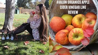 AVALON ORGANICS APPLE CIDER VINEGAR LINE REVIEW