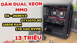 Bàn giao dàn Dual Xeon E5-2696V3 GTX1070 8GB - 128GB ECC chạy Airdrop - MMO về Tây Ninh