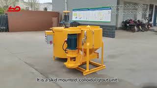 The Introduction of Grout Mixer and How it Works?- WODETEC