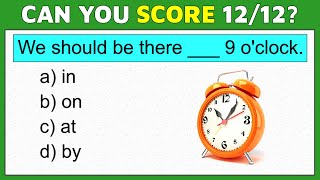 Mixed English Grammar test: Can You Pass This Quiz? #challenge 12