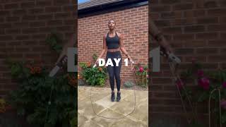 7 day skipping rope challenge!! WILD RESULTS #SkippingRopeChallenge #JumpRopeChallenge #WeightLoss