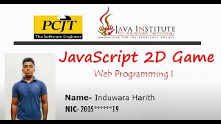 Javascript 2D Game Development | Web Programming 1 | Java Institute