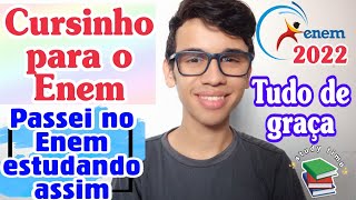 Como estudar para o ENEM 2024 de GRAÇA | Cursinho preparatório e aplicativos GRATUITOS!