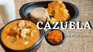 🦑🍤🦀CAZUELA DE MARISCOS - Plato típico l #desdecasaconjuly 🍲🦀🍤🦑.