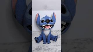 Making a hyper realistic Stitch CAKE 🍰 #cake #liloandstitch #disney #cakedecorating #stitch