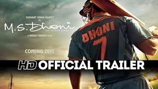 M S Dhoni - The Untold Story Official Trailer with ARABIC SUBTITLE مترجم بالعربية