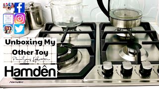 UNBOXING HAMDEN 4 BURNER BUILT IN GAS HOB