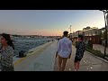 exploring galataport istanbul modern cruise ship 🇹🇷 walking tour of turkey s seaside 4k uhd 60fps