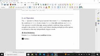 Logical operators in python with practical examples and notes | python full course