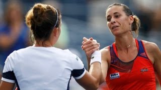 Simona Halep vs Flavia Pennetta 2013 US Open Highlights