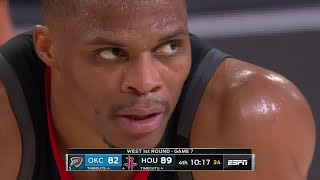 Russell Westbrook Full Play | Thunder vs Rockets 2019-20 Playoffs Game 7 | Smart Highlights