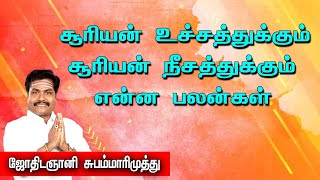 சூரியன் உச்சம் சூரியன் நீசம் என்னபலன்|What is the benefit of the sun peak |online astro national tv