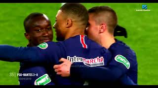 All Mbappe goals and assists 18/19