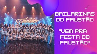Bailarinas do Faustão dançam "Vem Pra festa do Faustão" | Faustão na Band | 01/01/2022