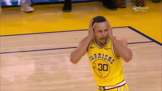 Stephen Curry Makes Fun Of His Own Dunk vs. Sacramento Kings