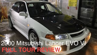 2000 Mitsubishi Lancer EVOLUTION VI FULL TOUR REVIEW