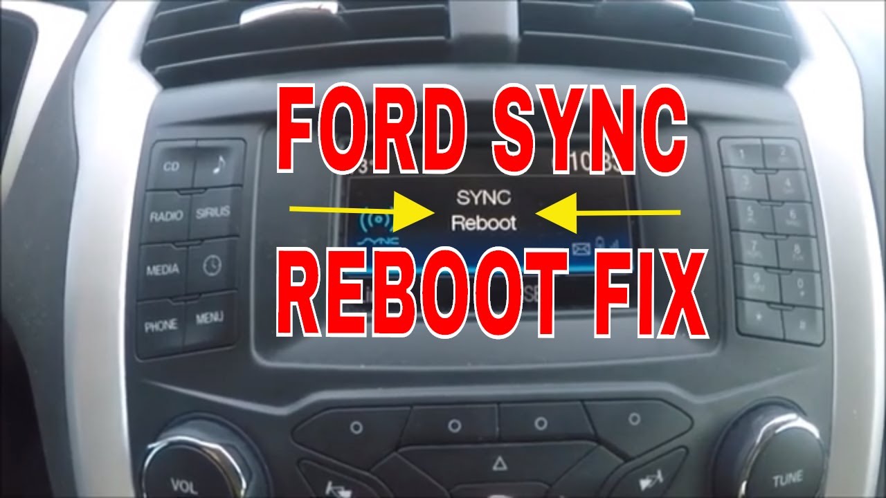 Ford Sync Bluetooth Fix Youtube