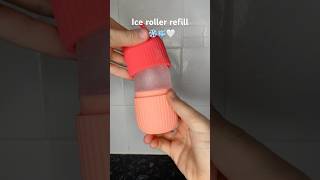 Ice roller refill❄️🧊🤍 #music #song #pop #fypシ゚ #ice #cold #blowup #viral #shorts #facial