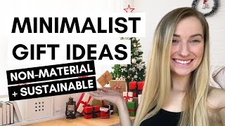 10 MINIMALIST GIFT IDEAS | Clutter-Free Christmas Presents