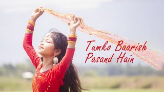 Baarish Mein Tum Dance | Tumko Baarish Pasand Hain Mujhko Baarish Main Tum Dance | Sashti Baishnab