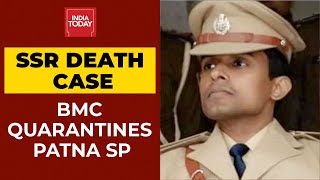 Sushant Singh Rajput Death Probe: Patna SP Vinay Tiwari ‘Forcibly Quarantined’ In Mumbai