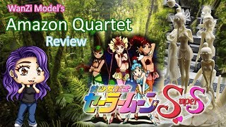 🍃 Amazon Quartet Garage Kit Figure set Review 💁🏻 ~ WanZi Model