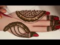 Beautiful Mehndi design//mehndi tricks //easy Mehndi//Lovely arts collection 2025