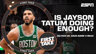 'INEFFICIENT!' 🗣️ Shannon NOT OVERWHELMED with Jayson Tatum's PERFORMANCE in Game 4 | First Take