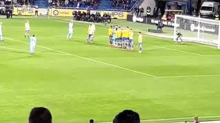from the stands| Leo Messi amazing free-kick goal| Las Palmas - Barcelona| 01.03.2018