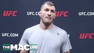 Stipe Miocic: ‘Daniel Cormier talks about my feelings.. the dude literally cried on national TV’