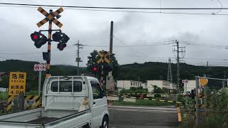 JR御殿場線の踏切（岩波ー裾野）静岡県