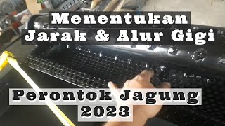 Cara Menyusun Gigi Perontok Jagung #pemipiljagung #mesinperontokjagung