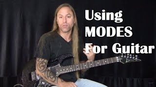 Using MODES for Guitar | Steve Stine | GuitarZoom.com
