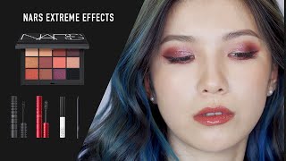 【眼影盘测评】Nars 2020 秋季新品 Extreme Effects | 梦幻紫色烟熏妆+末日夕阳眼妆分享 | 试色