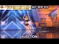 Vivien Vajda Jump Rope Acrobat From Hungary INCREDIBLE America's Got Talent 2018 Audition AGT