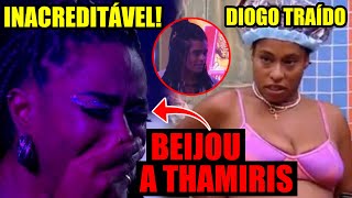 🔴ALINE VAI PRA CIMA, BEIJA THAMIRIS e TRAI DIOGO NA FESTA DO BBB25