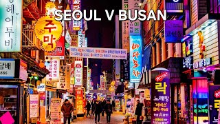 Busan v Seoul NIGHTLIFE in South korea ! which is better?