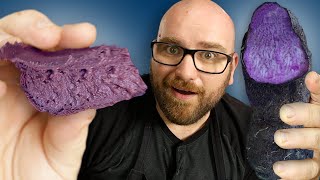 UBE PURPLE Brownies - VEGAN FLOUR Free Brownies!