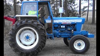 FORD 5000 peräöljyn vaihto (rear axle oil change)