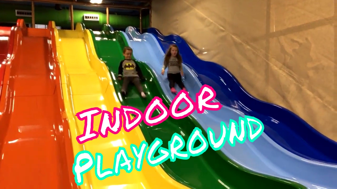 Indoor Playground Family Fun Play Area For Kids Giant Inflatable Slides ...