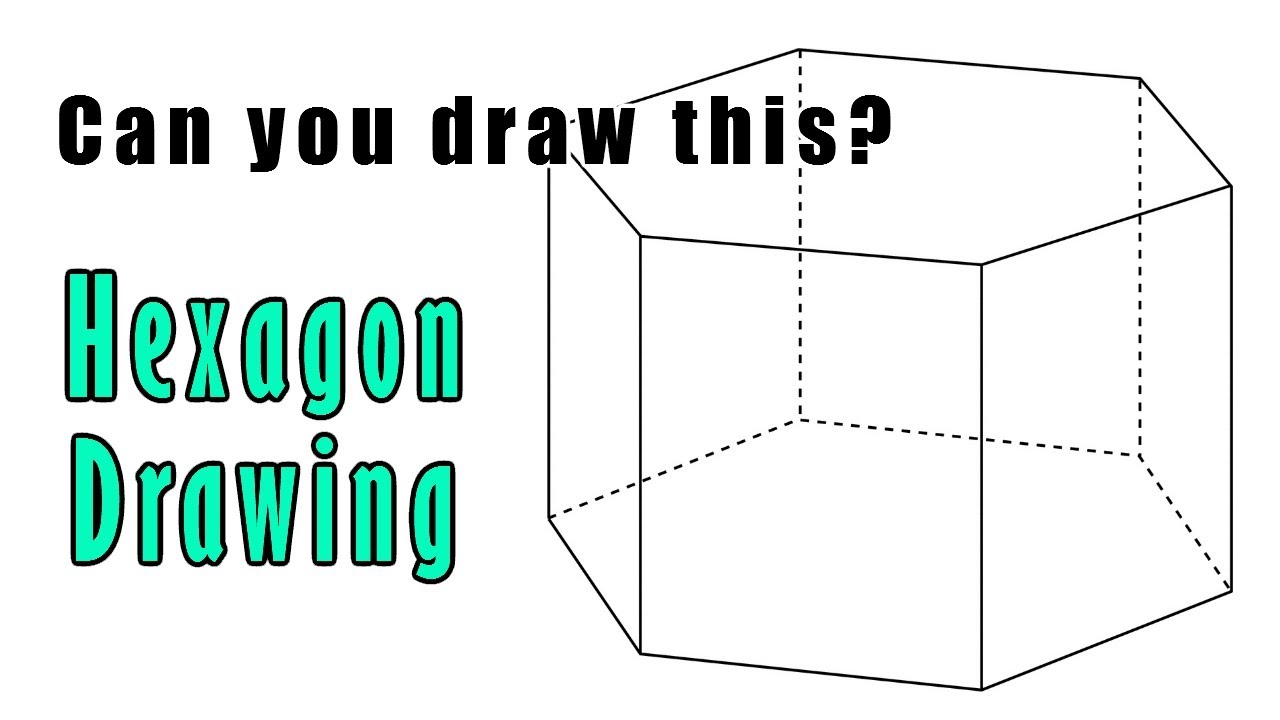 How To Draw Hexagonal Prism Northernpossession24