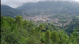 view of tamghas bazaar from garjura hill|Tamghas bazaar Gulmi lumbini zone Nepal