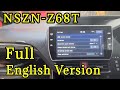 NSZN-Z68T Player English Version // Japanese To English NSZN-Z68T Player // Sheikh Tamim