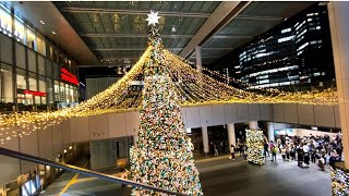 【夜景】JRゲートタワー クリスマスイルミネーション