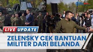 Zelensky Cek Sistem Patriot, Artileri dan Kendaraan Militer dari Belanda untuk Ukraina