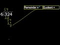 divide 324 by 6 remainder . division with 1 digit divisors . how to do