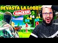 un Haker devasta la Lobby e me lo ritrovo Contro - FORTNITE