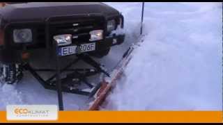 Snow Plow for offroad and SUV car 4x4